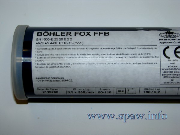 Bohler FOX FFB ø3,2 mm